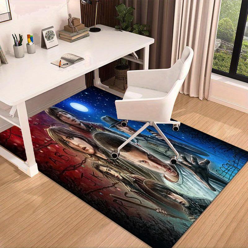 Stranger Sci-fi Adventure Carpet, Chair Rug,Rug for Office Bedroom living rooms, Doormat decor Fan Gift Christmas Gift