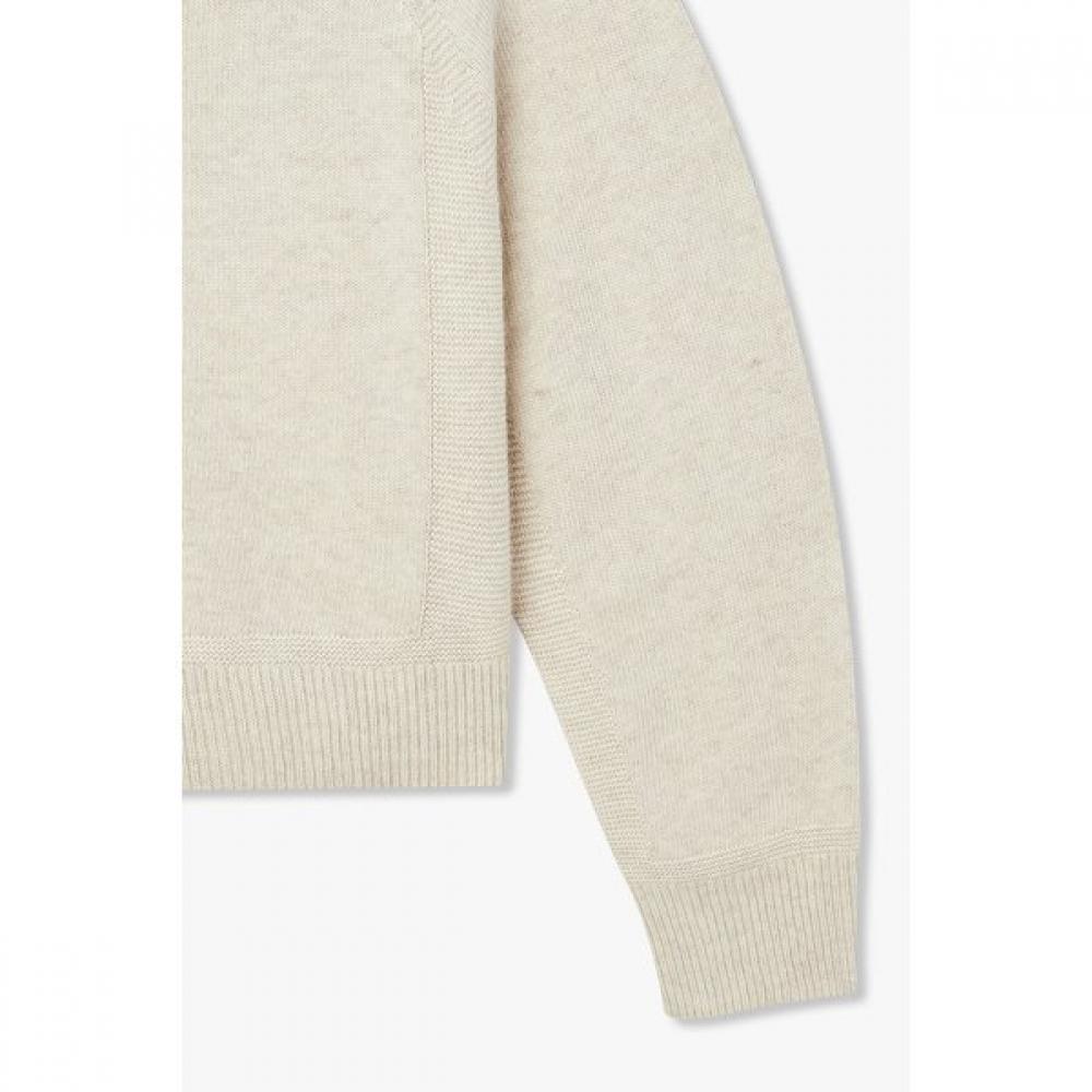 VOV Angora Blend Hooded Zip Cardigan  7156150100 