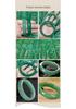 Natural High-Grade Spinach Green Dongling Jade Bracelet