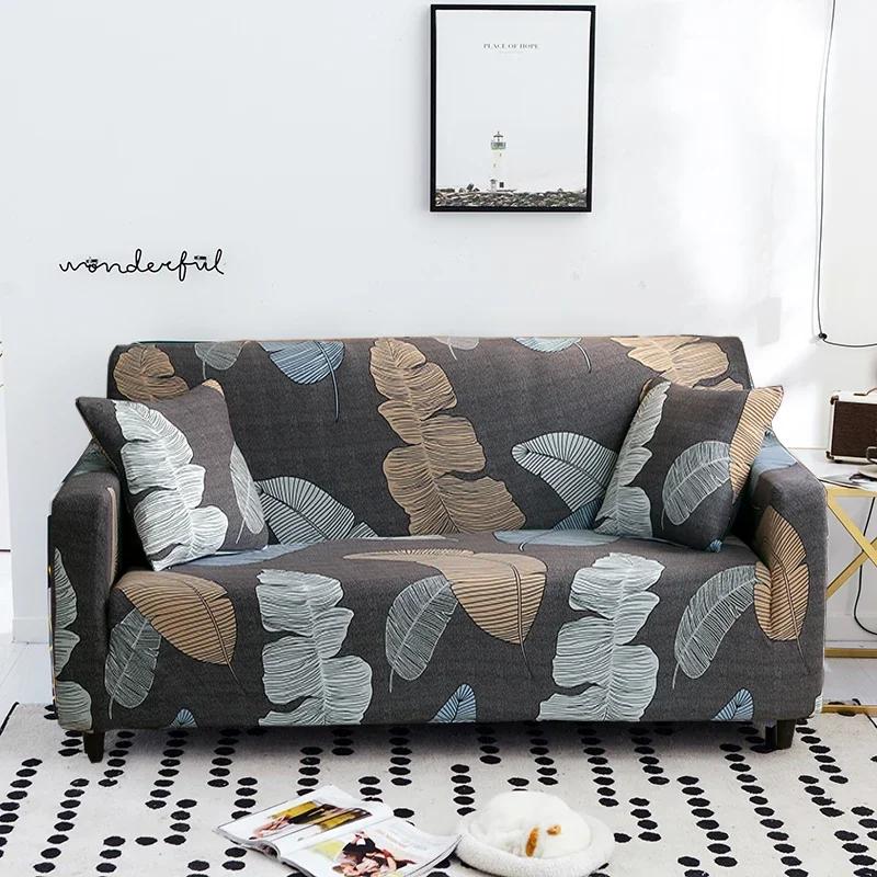 1/2/3/4 Seater Elastic Stretch Modern Sofa Covers for Living Room Sofa Couch Slipcovers Sectional Sofa Covers Housse De Canap