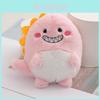 Adorable Cartoon Dinosaur Plush Keychain Cute Bag Decoration Stuffed Dinosaur Gift Wholesale