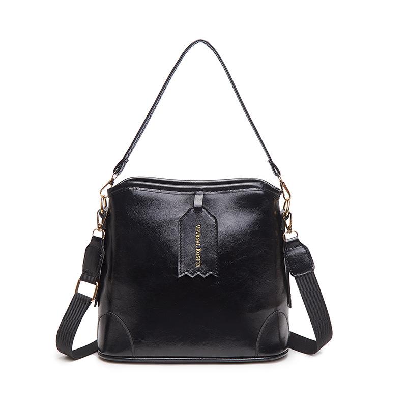 European and American Retro Bucket Bag New Women's Bag Large Capacity Women's Handbag