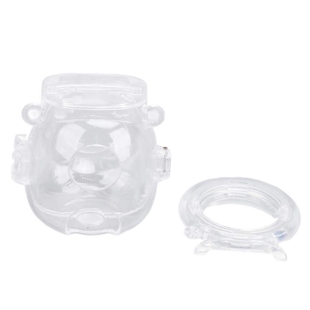 Camera Case Anti Scratch Anti Fall Transparent with Self Shooting Mirror Protective Shell for