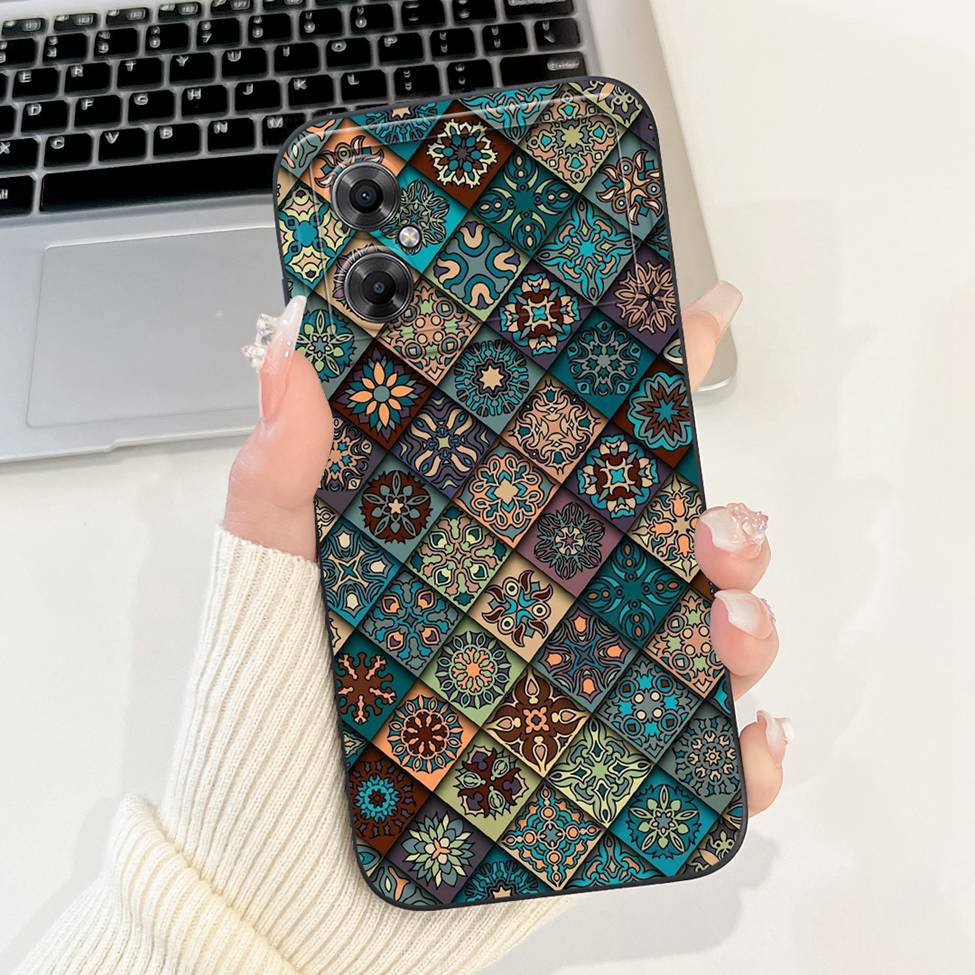 Casing For Xiaomi Poco M4 5G Case Cover Silicone Luxury Fashion Flowers Kawaii Cute Cat Shockproof Phone Case 22041219PG
