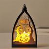 Cordless Halloween LED Lamp Witch Halloween Hanging Lantern Pumpkin LED Light  Car Interior