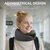 U Shaped Memory Foam Neck Pillows Soft Portable Travel Pillow Massage Neck Pillow for Airplane Office Nap Car Home Use