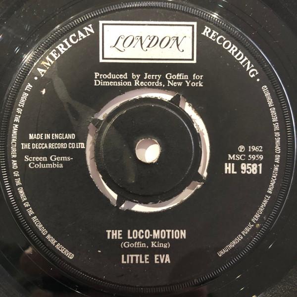 

7inch Record LITTLE EVA The Locomotion HL9581 LONDON RECORDS UK Rock Used