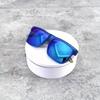 Fashionable Retro Men's and Women's Universal Square Glasses Men's Retro Driving Anti Glare Glasses