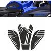For YZF-R7 YZF R7 YZFR7 2021 2022Motorcycle Anti Slip Fuel Oil Tank Pad Side Knee Grip Decals Protector Pads Stickers Motorcycle Accessories (White)