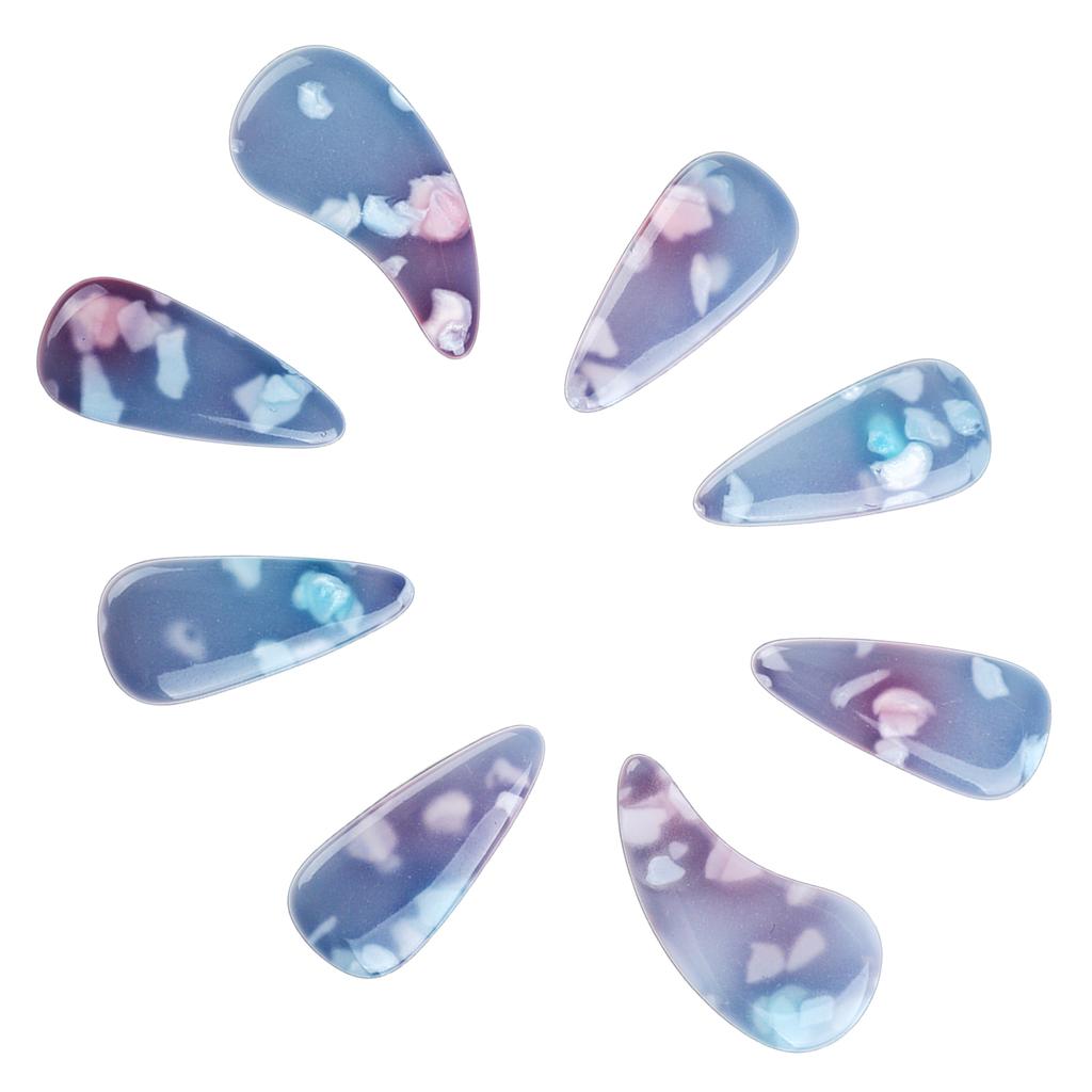 8Pcs Finger Picks Silicone Delicate Smoothly Appearance Elastic Professional Nail Covers