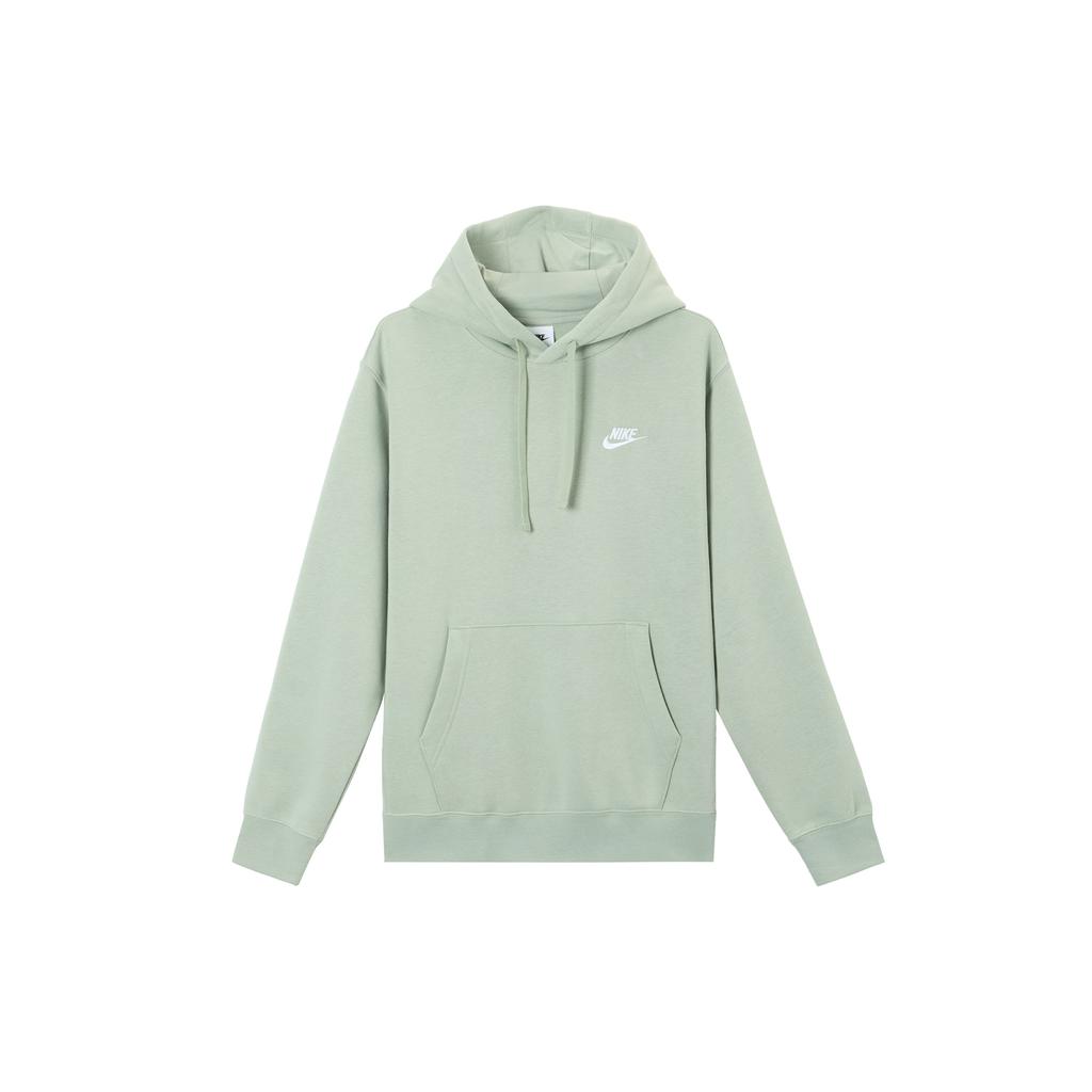 New Nike Sportswear Club FW24 Fleece Sweatshirt Men's Horizon Green BV2655-371