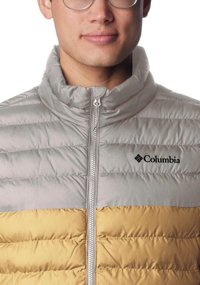 Winter Jacket Columbia Powder Lite Vest Light Camel/light Grey