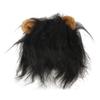 Cat Mane Wig Adorable Cute Funny Costume Mane Hat with Ears for Cats and Small Dogs Black