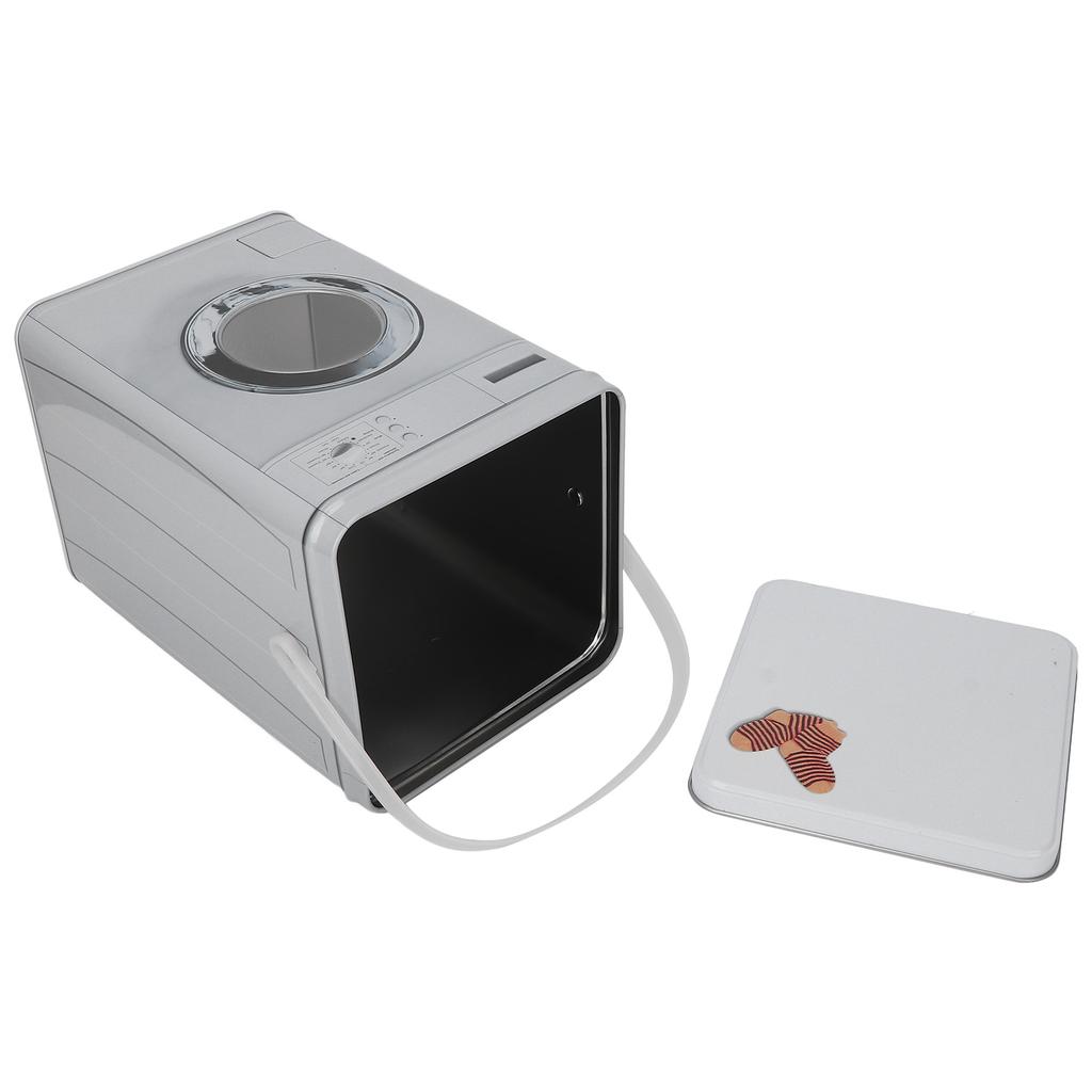 Laundry Detergent Powder Storage Box Portable Cute Tapes Stationery Socks Container Organizer with Handle