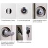 Universal Cam Lock with Keys for Mailbox File Cabinet Drawer Toolbox Lock Cylinder Furniture Privacy Lock