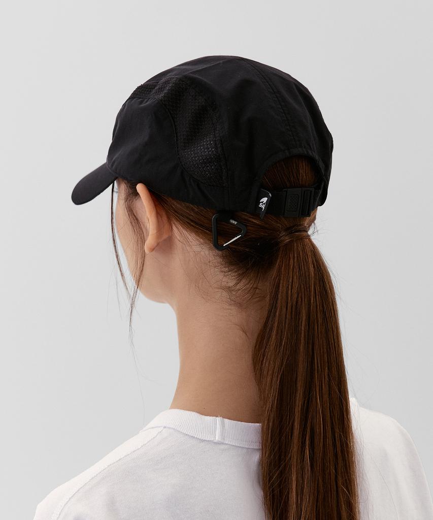 Sanlo [Unisex] Sunshade Nylon Ball Cap - Black
