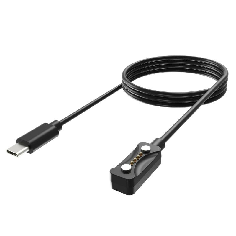 Portable Power Adapter Charger Cord Line Wire Bracket Base Compatible for 3/Pacer/Pro Smartwatch Magnetic Charging Cable
