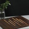 10 Pairs Natural Rosewood Chopsticks Reusable Healthy Chinese Wooden Chop Sticks Sushi Food Stick Tableware Kitchen Utensils New