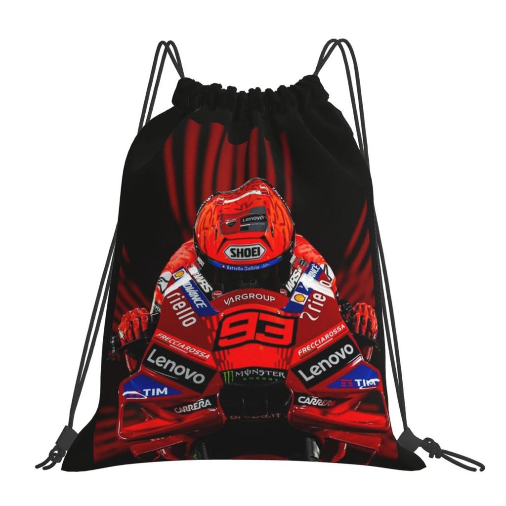 Motorcycle Marc Marqueze 93 Backpacks Multi-function Drawstring Bags Sports Bag Book Bags for Travel School
