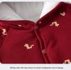 Warm Hooded Winter Baby Bodysuit with Hand & Foot Covers