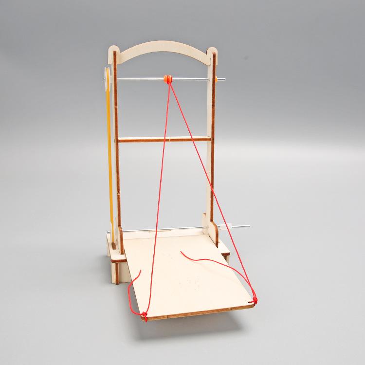 Chengmen Suspension Bridge Students Diy Material Science Small Production Children Creative Small Invention Mechanics Physics Experiment Teaching Aid