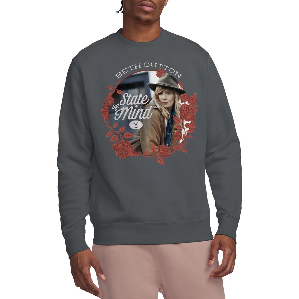 Yellowstone Unisex Adult State Beth Dutton Sweatshirt