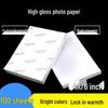 High Gloss Inkjet Photo Paper: A3, A4, 5", 6", 7", 10", Various Weights for Home Printing