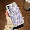 Rose Flower Oil Painting Phone Case For Honor 200 90 Lite X7 70 X8 Transparent Clear Shockproof Cover  Romantic Lace Pattern Tpu