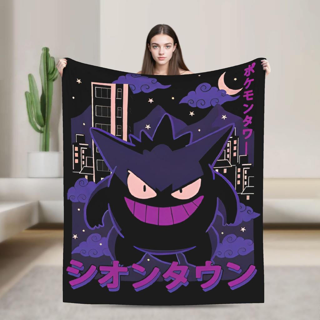Cool Dragon Charizard Cartoon Blanket Velvet Air Conditioning Poke-Mon Portable Soft Throw Blanket for Bedding Couch Rug Piece