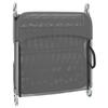Vidaxl Folding Sun Loungers, 2 Pcs, Grey, Textilene And Steel