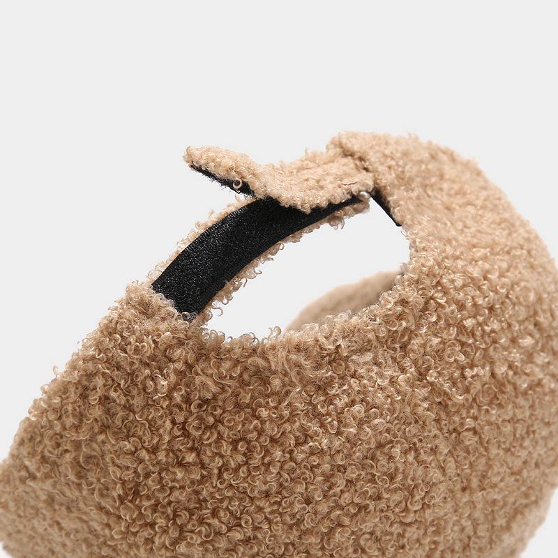 Autumn 2025 Lambswool Baseball Cap - Unisex Retro Casual Fashion