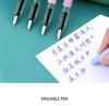Hero 369 Erasable Thermosensitive Calligraphy Pen with Cute Design and Replaceable Ink Cartridge