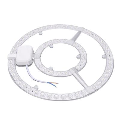 72W Ceiling Light Module Board Round Dual Color Dimmable LED Ceiling Fan Light Replacement Panel for Living Room Bedroom Bathroom