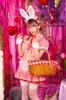 Clearstone SugarWhip Cosplay Halloween Bunny Maid Red Berry Red Women's