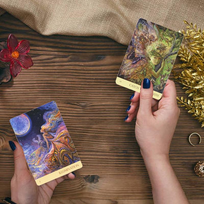 Tarot Cards Nature's Whispers Oracle Cards Board Games Party Supplies for Adult Children