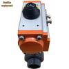 UPVC Pneumatic Double Union Ball Valve