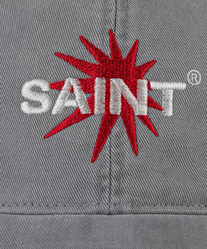 Wig Saint Starburst Cation Washed Ball Cap - Grey