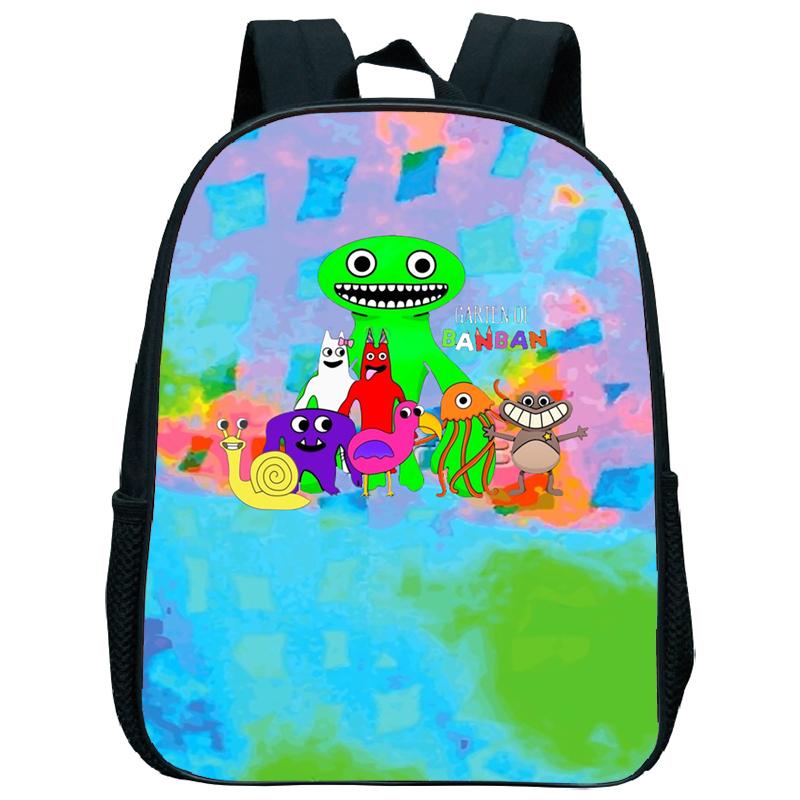 Garten Of BanBan Nursery Backpack Cartoon Game Kindergarten Toddler Kids Bag Waterproof Plecak Daily Children Mochila