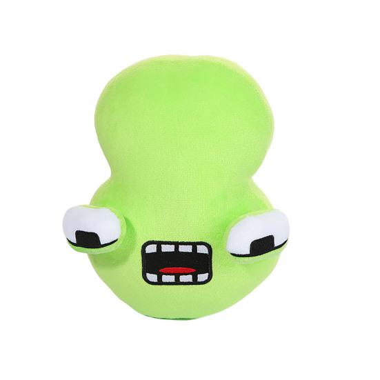 

20 см Изысканный мультяшный компаньон Уютный сенсорный декоративный коврик с цифрами Детская мягкая кукла игрушка Детский подарок Цифровое обучение 8