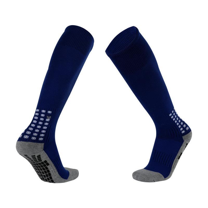Unisex Professional Anti-Slip Soccer Socks - Thick, Over-the-Knee, Terry Style