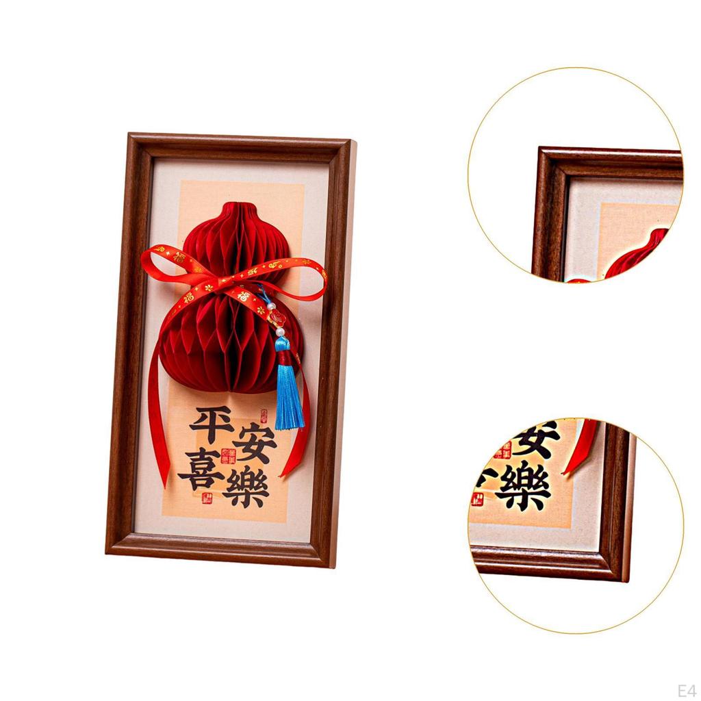 Chinese Year Art Print, Wall Art, Table Hanger, Multi-purpose Picture Frame for Entryway, Shelf,