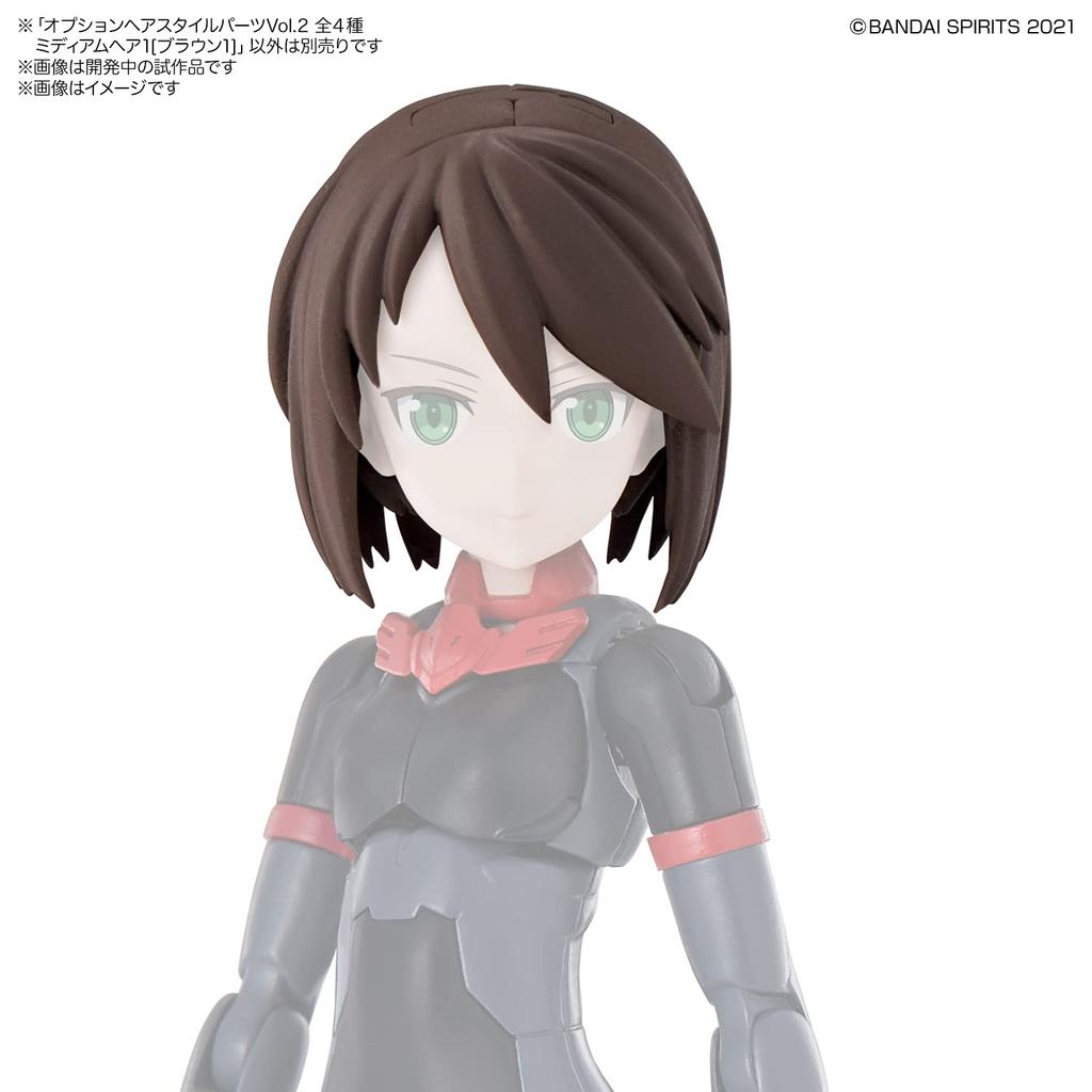 BANDAI SPIRITS 30MS Optional Hairstyle Parts Vol.2 (BOX)