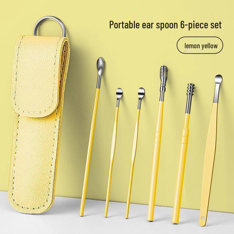 Professional Ear Pick Set: Spiral Ear Cleaning Tool for Adults & Home Use