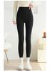 Women's Thermal High Waist Ribbed Tummy Control Slimming Base Layer Pants with Velvet, Winter 2025.