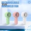 Fast Charging Mini Fan Pocket Handheld with USB Portable Outdoor Travel for Students Lightweight Summer Essential