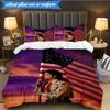 Metallic Hair Style Michael Muisc 3pcs K-pop Music Group Bedding set,Ideal for Bedroom, Dormitory,Including Duvet Cover And 2pcs Pillowcases,Fan Gift