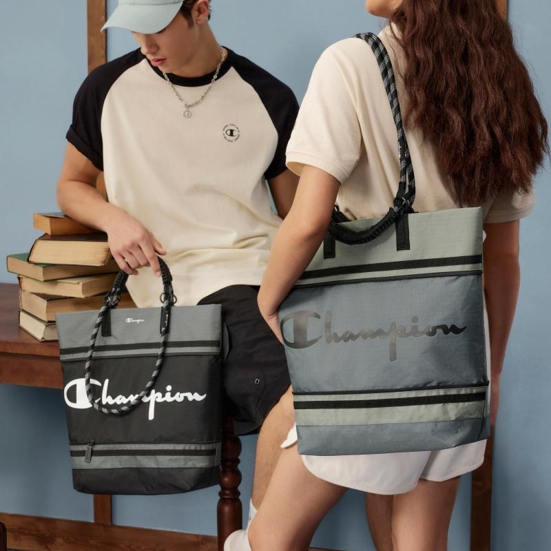 Champion Logo Tote Bag Unisex Tote Bags U5DACPU02