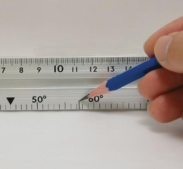 Aluminum Free Gold 30cm Diameter Bracing with Angle Scale 62660