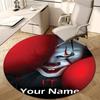 Personalized P-Pennywise Round Chair Office Rug - Perfect for Mat, Office Chair & More - Ideal Gift for Birthdays and Holidays