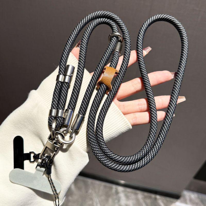 Adjustable Crossbody Strap Multifunctional Phone Lanyard - Three-in-One Pendant for Anti-Lost Travel